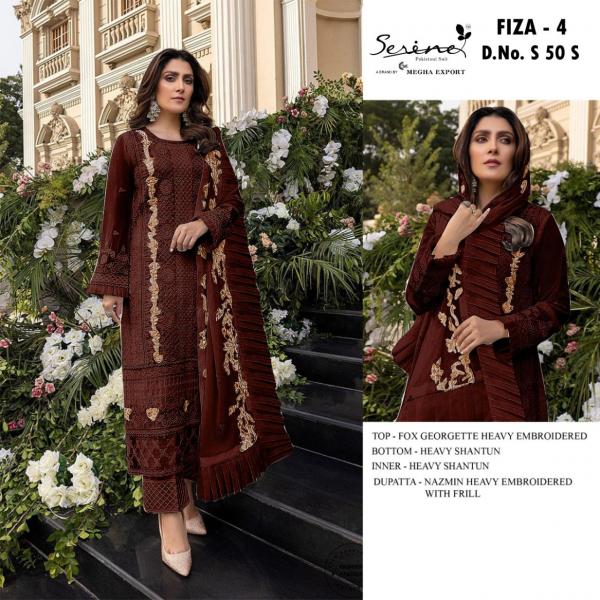 Serine S 50 Georgette Colourful Pakistani Suits Collection